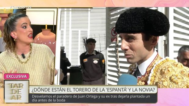 Juan Ortega espantá, Carmen Otte novio, Juan Ortega torero