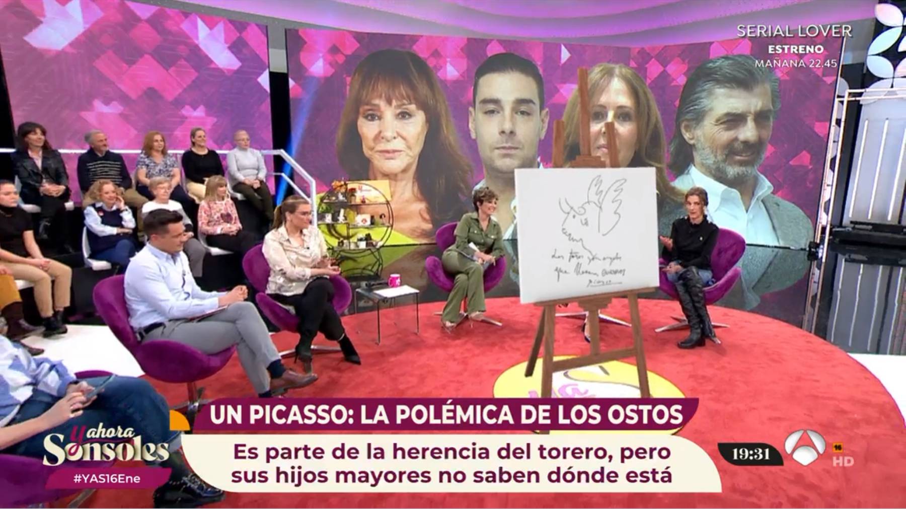 Jaime Ostos, cuadro Picasso Ostos, Jacobo Ostos