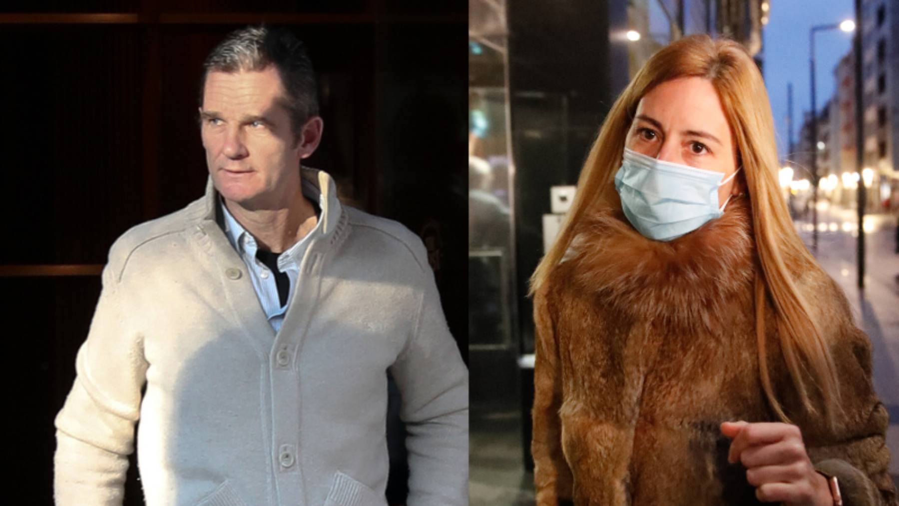 Iñaki Urdangarin y Ainhoa Armentia, complicidad y apoyo a Pablo Urdangarin en su partido del Granollers