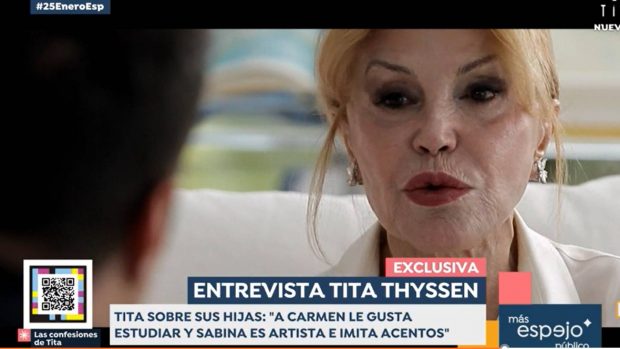 Tita Cervera legado, hijo Tita Cervera, Baronesa Thyssen herencia, Borja Thyssen madre