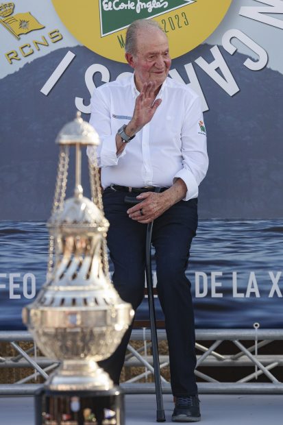 Juan Carlos I, Sanxenxo