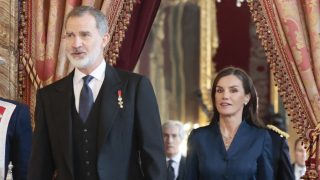 Los Reyes España en el Palacio Real / GTRES