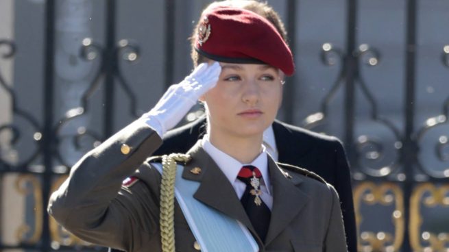 princesa Leonor, Leonor ejército, Academia Militar