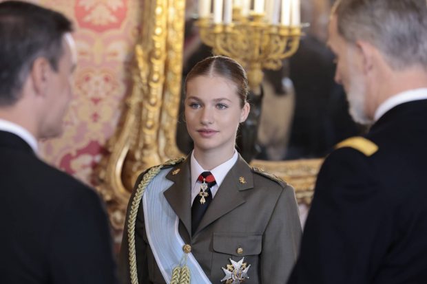 princesa Leonor, Leonor ejército, Academia Militar