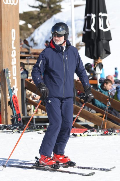 Felipe VI, Felipe VI esquiando