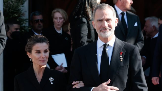 Rey Felipe, Reina Letizia, Constantino de Grecia