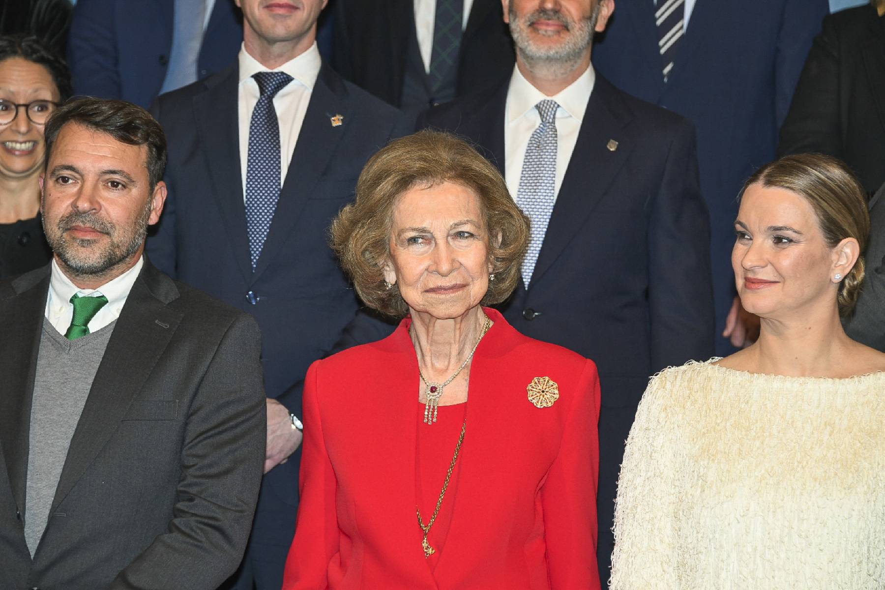 Reina Sofía, emocionada Doña Sofía