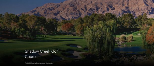 Shadow Creek, pagina Shadow Creek, 