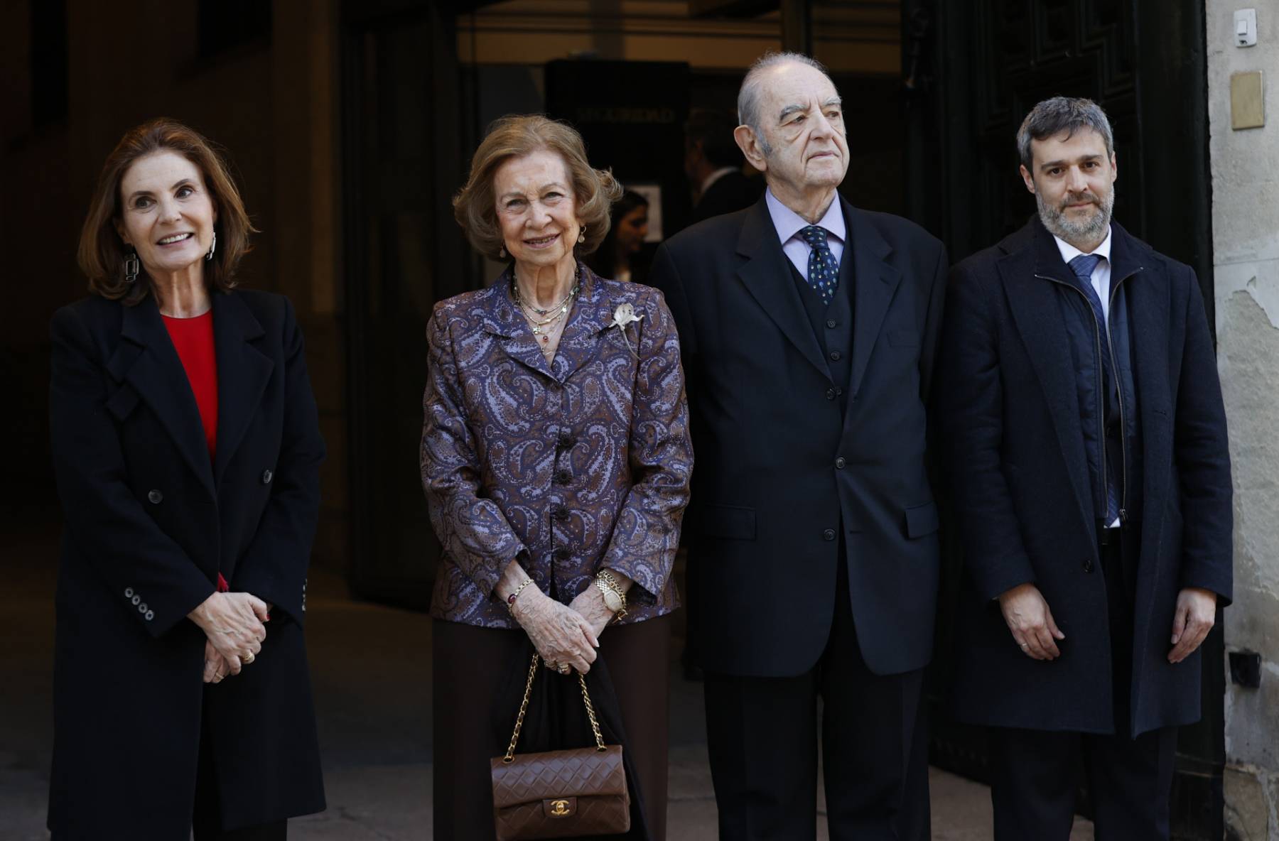 Reina Sofía, reina Sofía acto Madrid, muerte Gómez-Acebo