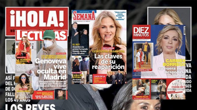 Kiosco, Hola, Semana, Lecturas, Diez Minutos, revistas