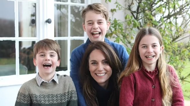 kate middleron con sus hijos, kate middleton reaparece