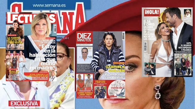 Kiosco, revistas, Kate Middleton, Terelu Campos