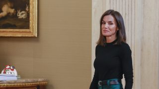 La Reina Letizia en un acto oficial. / Gtres