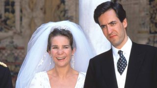 La infanta Elena y Jaime de Marichalar se casaron en Sevilla el 18 de marzo de 1995. / Gtres
