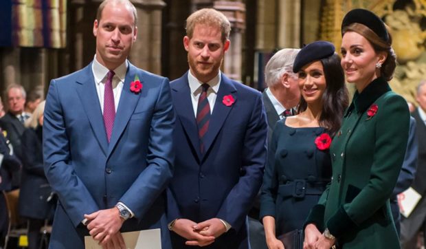 familia real britanica, windor, harry y meghan, 