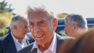 Mario Vargas Llosa en un evento en Madrid./ Gtres