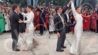 José Luis Martínez-Almeida y Teresa Urquijo han abierto el baile con un chotis. / OKDIARIO
