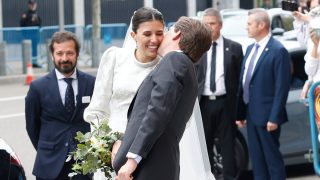 José Luis Martínez-Almeida y Teresa Urquijo por primera vez como marido y mujer./ Gtres