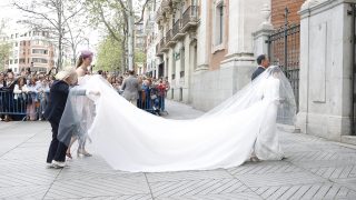 Teresa Urquijo, en su boda. / Gtres