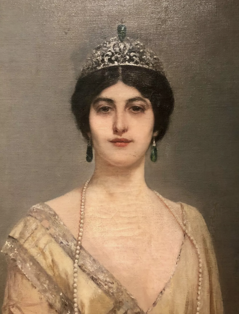 Anita Delgado, pintada por Henry Gervex Peltier.