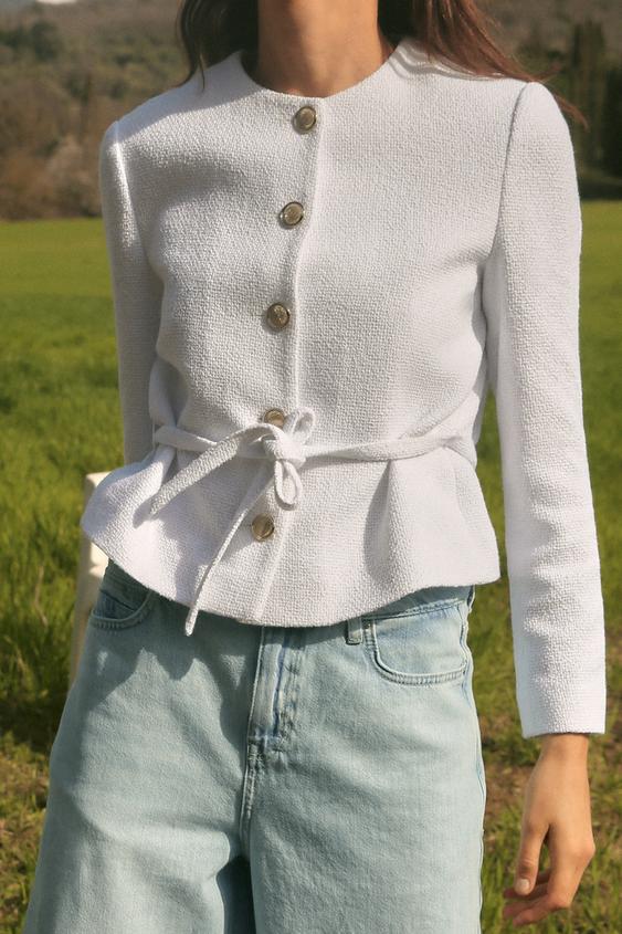 Los blazers más primaverales de Zara con los que vas a elevar tus looks más sencillos