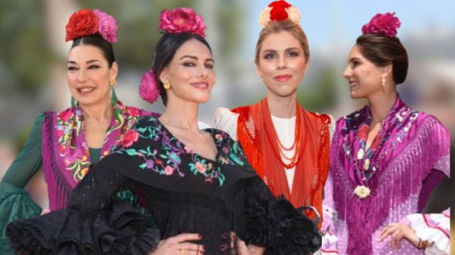 Feria de Abril, trajes Feria de Abril, Famosas Feria de Abril, trajes de flamenca, mejores vestidas Feria