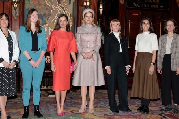 La reina Letizia comparte su gran pasión con la reina Máxima en su viaje de Estado: el amor por el cine