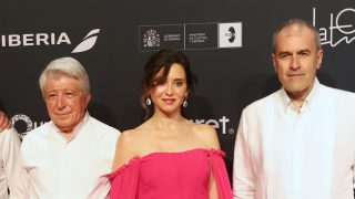 Isabel Díaz Ayuso at photocall for 11 edition of Platino awards in Mexico