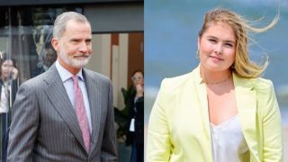 El Rey Felipe y Amalia de Holanda. (Foto: Gtres)