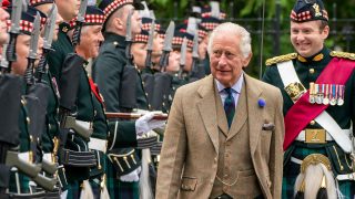 El rey Carlos III, en Escocia. (Foto: Gtres)