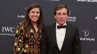 José Luis Martínez-Almeida y Teresa Urquijo en los premios Laureus 2024 en Madrid. (Foto: Gtres)