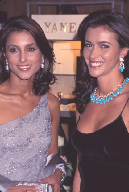 Con Paloma Cuevas en los años 90. (Foto Gtres)