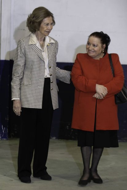 Reina Sofía, banco de alimentos Sofía, Doña Sofía reina Letizia