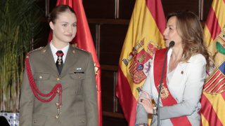 La princesa Leonor, Hija Adoptiva de Zaragoza. (Foto: Gtres)