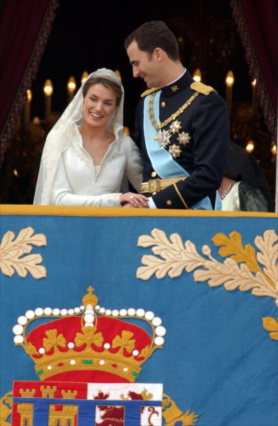 Reina Letizia, vestido novia