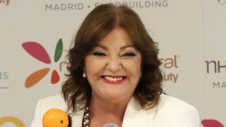 Charo Reina, sonriendo en una entrega de premios. (Foto: Gtres)