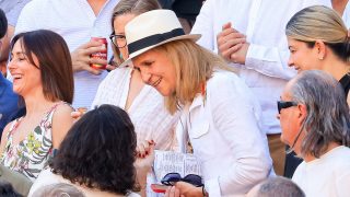 La Infanta Elena en la Plaza de Toros de Las Ventas. (Foto: Gtres)