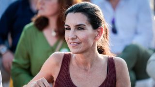 Rocío Monasterio durante una campana electoral en Madrid. (Foto: Gtres)