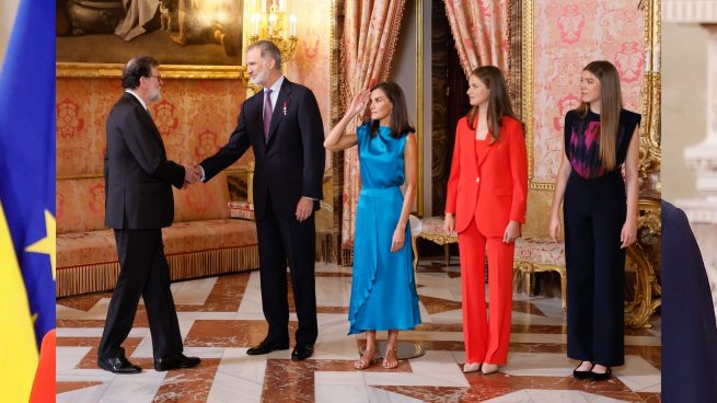 Los invitados durante la celebración de una década de monarquía de Felipe VI