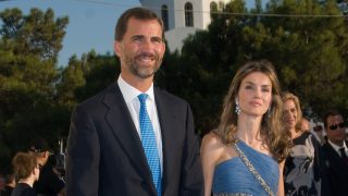 En la boda de Nicolás de Grecia  en 2010. Foto:Gtres
