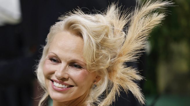 Pamela Anderson , met gala Pamela Anderson ,