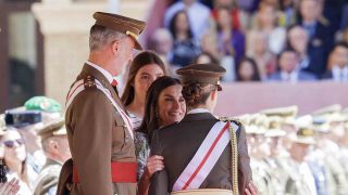 La Familia Real, en la AGM de Zaragoza. (Foto: Gtres)