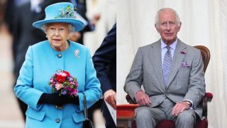La reina Isabel II y Carlos III. (Fotos: Gtres)