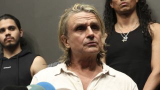 Nacho Cano, en una rueda de prensa. (Foto: Gtres)