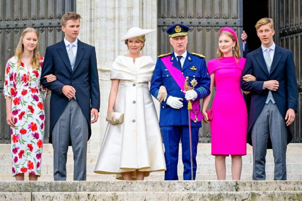 familia real belgica, princesa heredera,