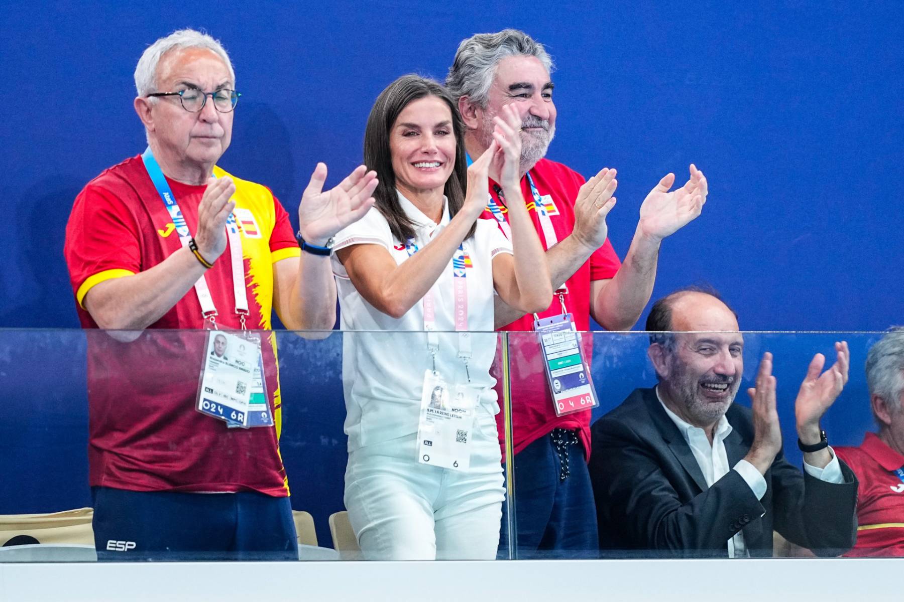 Letizia, Leonor, Sofía, Reina Letizia París