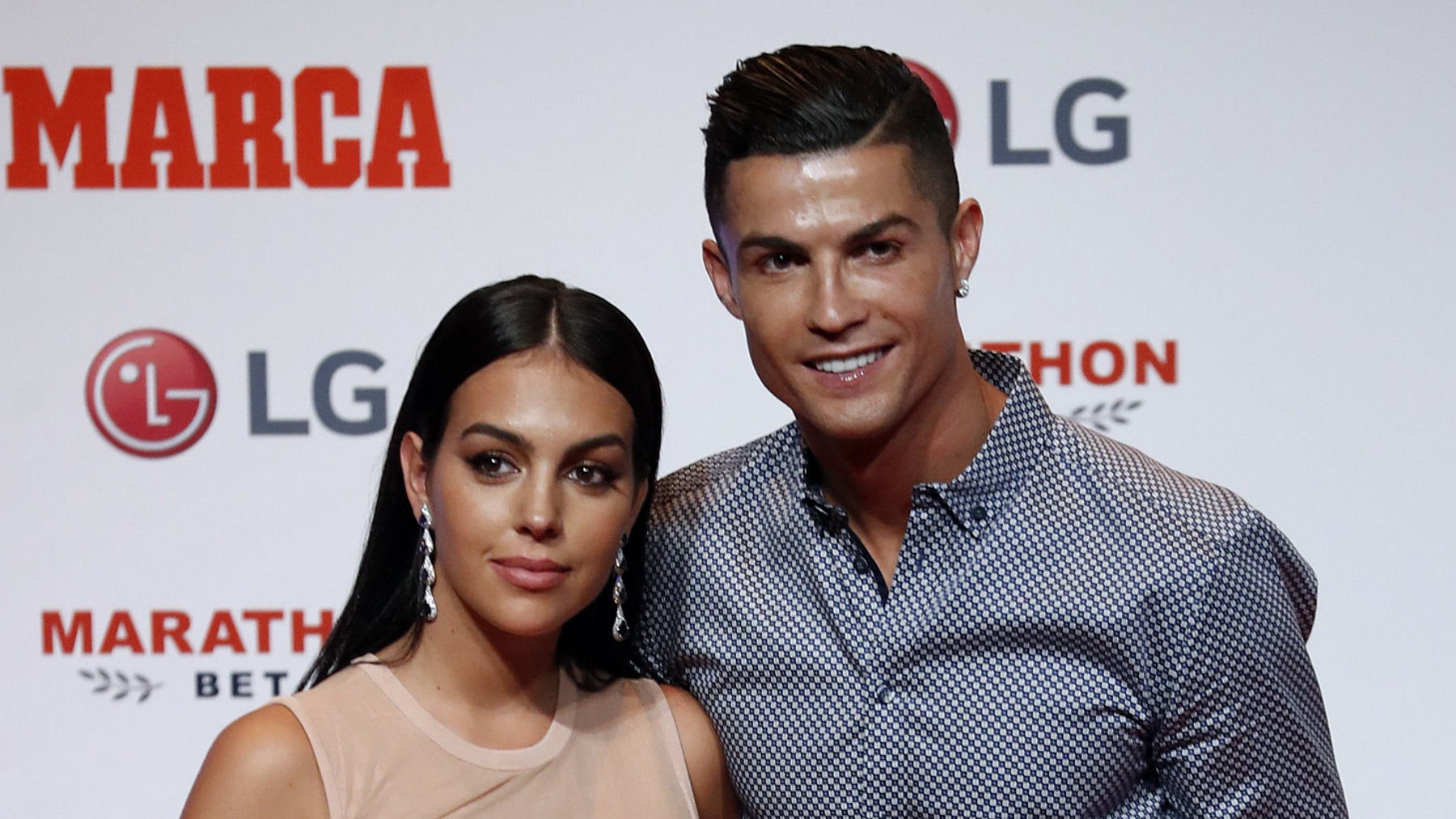 Cristiano Ronaldo y Georgina Rodríguez en un evento. (Foto: Gtres)