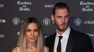 Edurne y De Gea en Manchester. (Foto: Gtres)