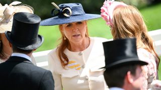 Sarah Ferguson, en el  hipódromo de Ascot. (Foto: Gtres)