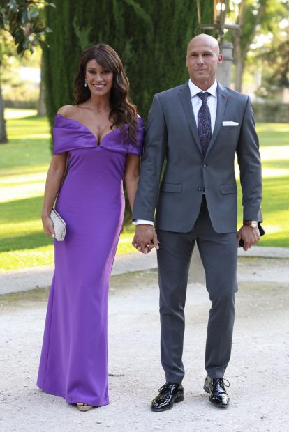 Sonia Ferrer, en la boda de Antonio Rossi